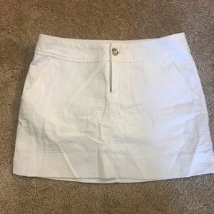 White Nikki Skort